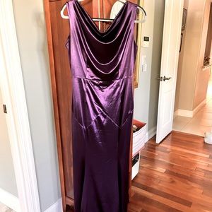 Women’s Purple/Eggplant Evening Dress